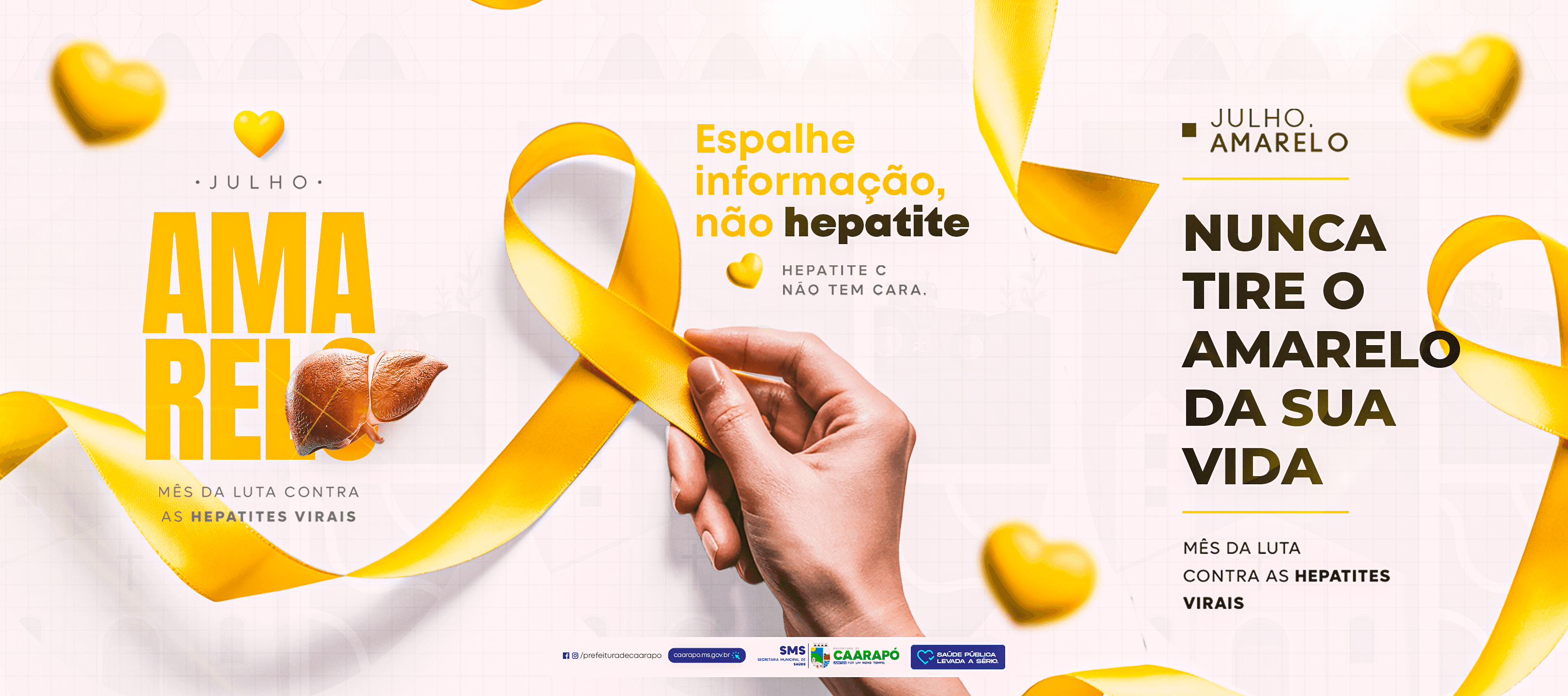 Julho Amarelo: Mês de Conscientização sobre as Hepatites Virais