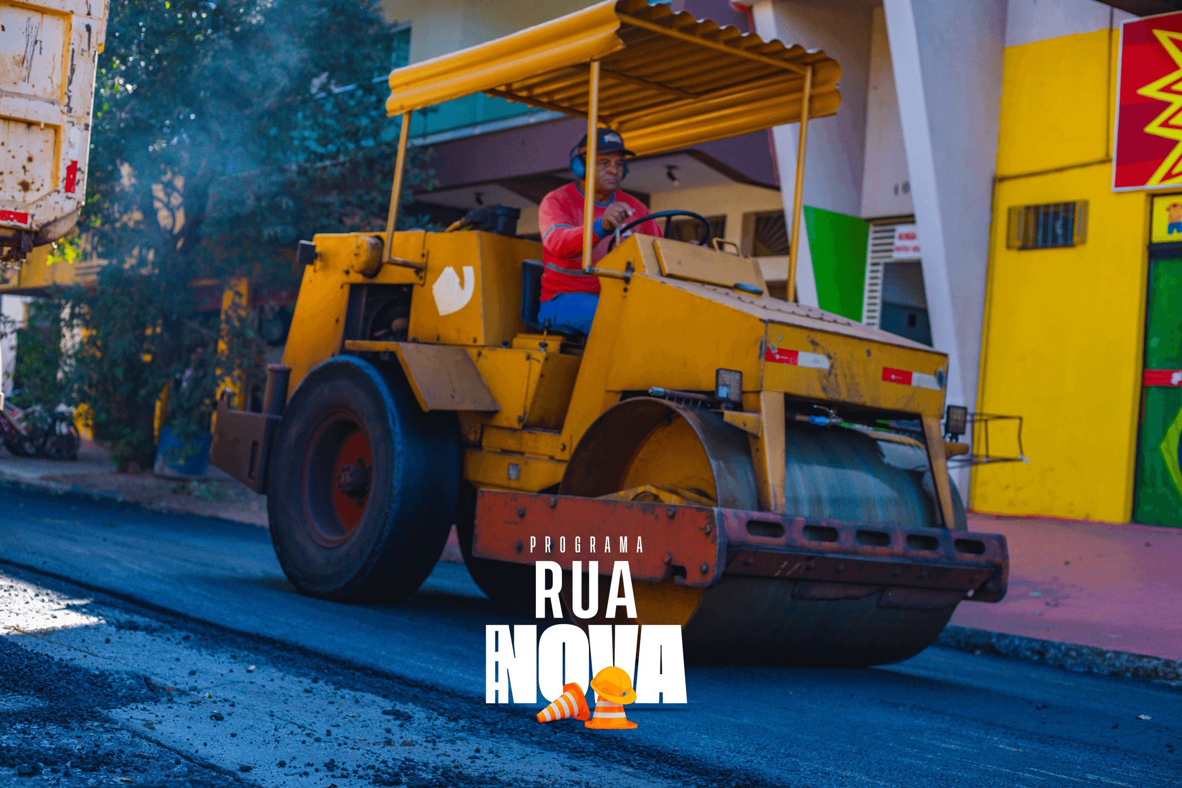 Programa Rua NOVA avança com recapeamento e pavimentação em bairros, regiões estratégicas e distritos