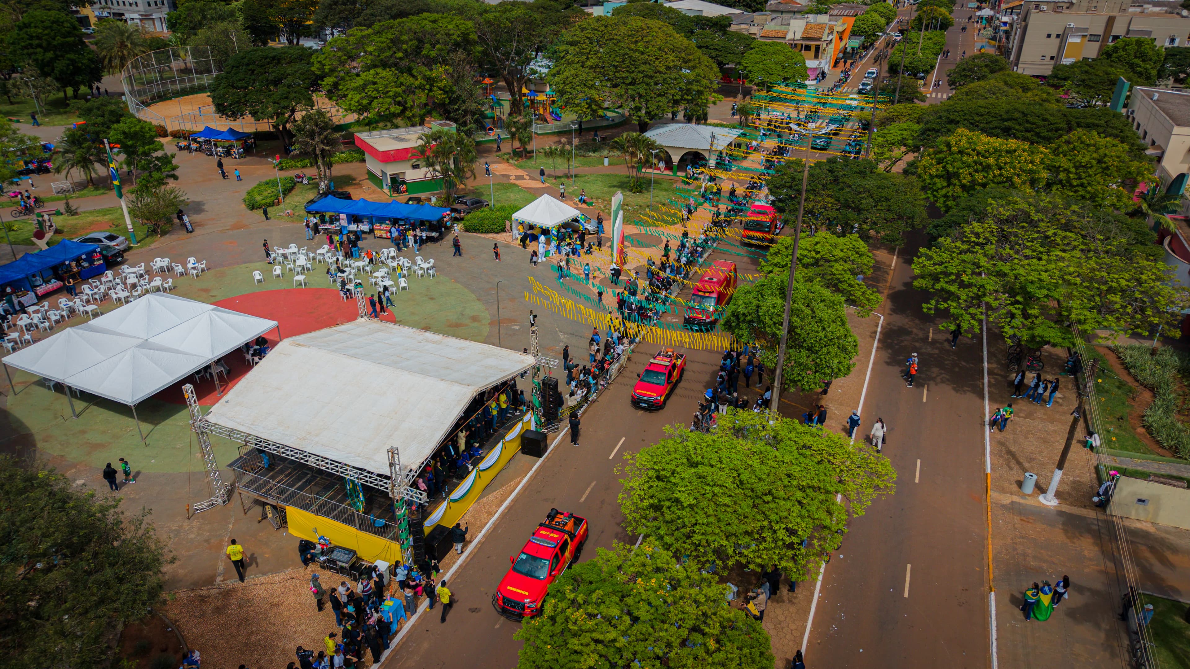 Sucesso absoluto: Desfile Cívico-Militar de 7 de Setembro emociona o público em Caarapó