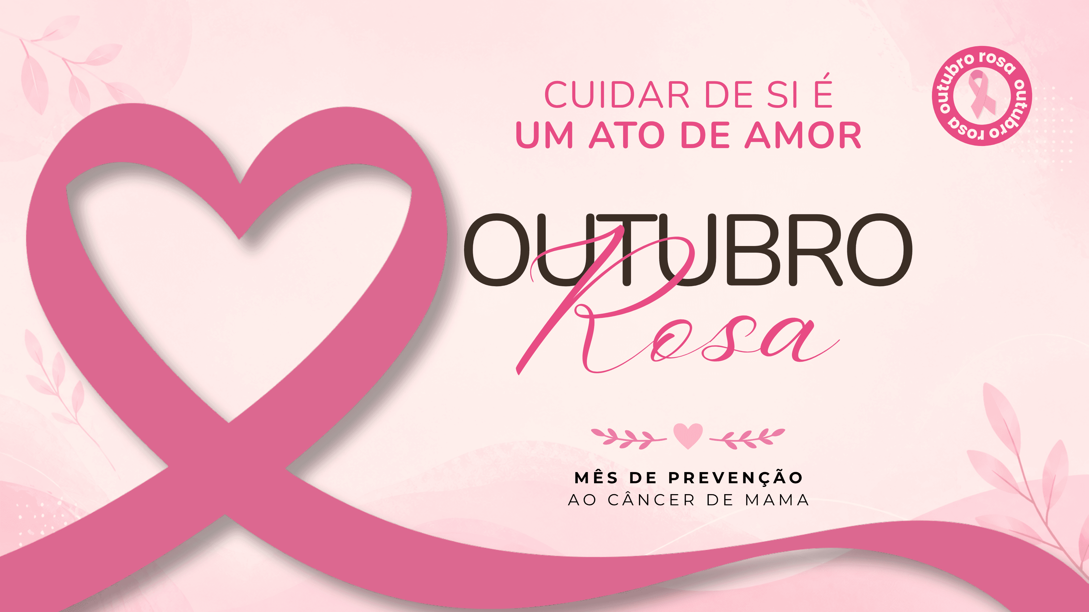 Outubro Rosa reforça a importância da prevenção e do cuidado com a saúde da mulher em Caarapó