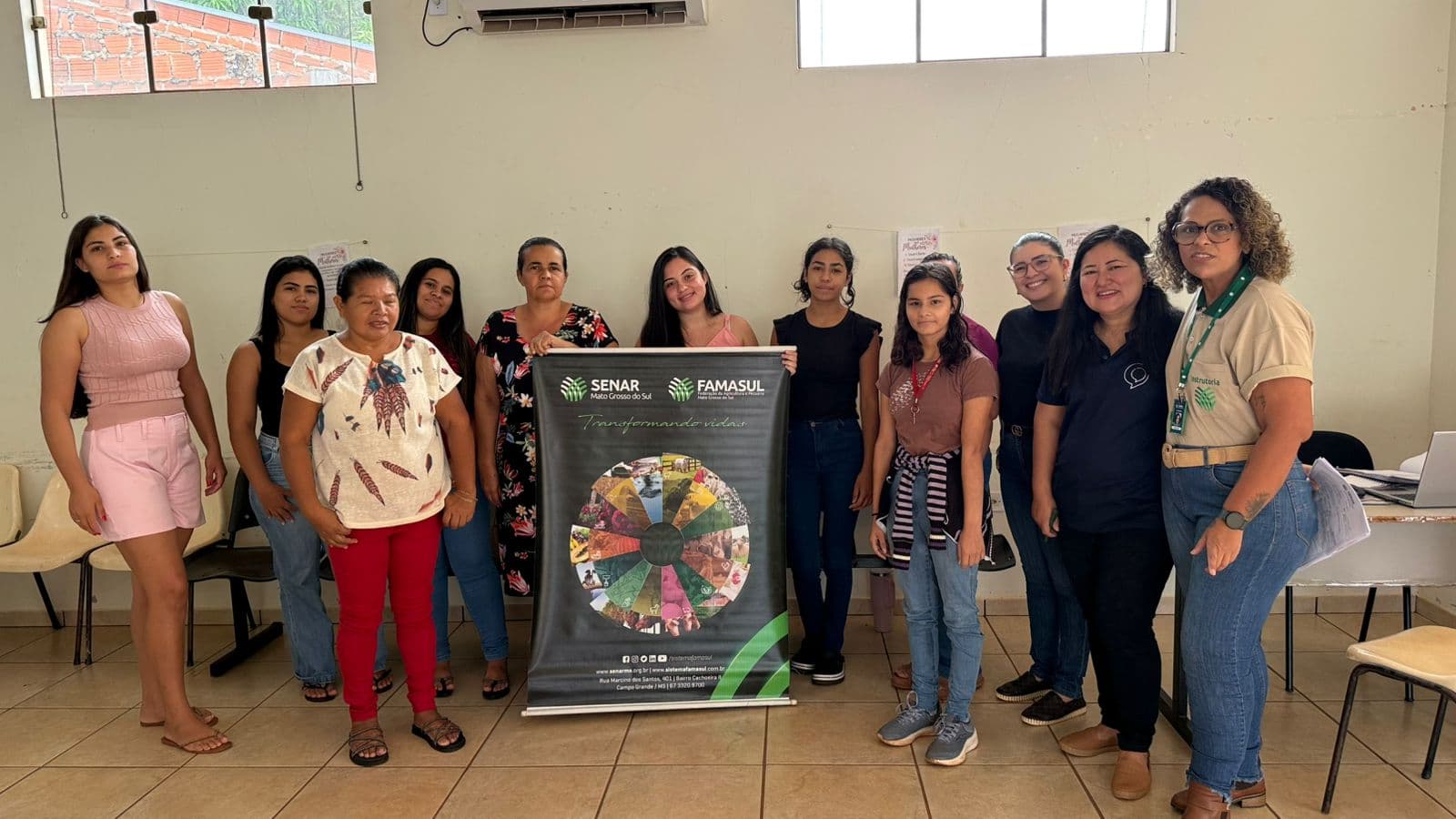 Caarapó realiza curso ‘Beleza total’ no distrito de Cristalina e incentiva autoestima e empreendedorismo feminino