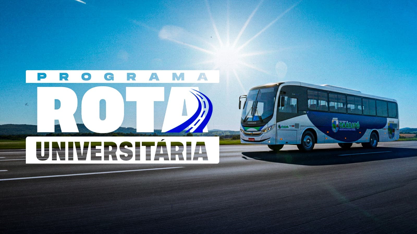 Prefeitura de Caarapó abre chamamento público para fortalecer o transporte universitário