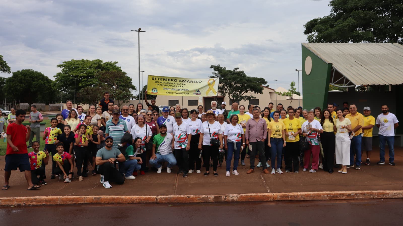 Caminhada pela Vida marca encerramento do Setembro Amarelo em Caarapó
